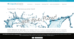 Desktop Screenshot of liquidpixels.de
