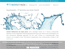 Tablet Screenshot of liquidpixels.de